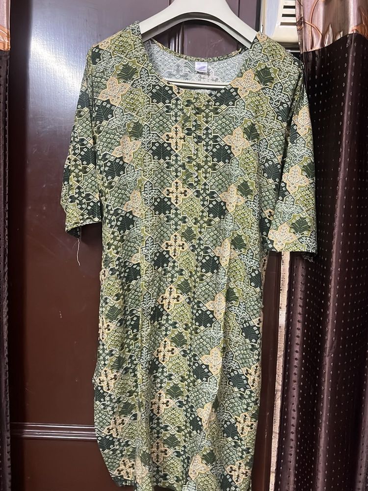 Multicolour Kurti For Women Plus Size