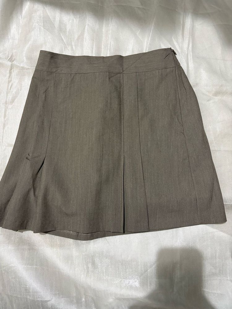 Women's Pleated Midi Skirt