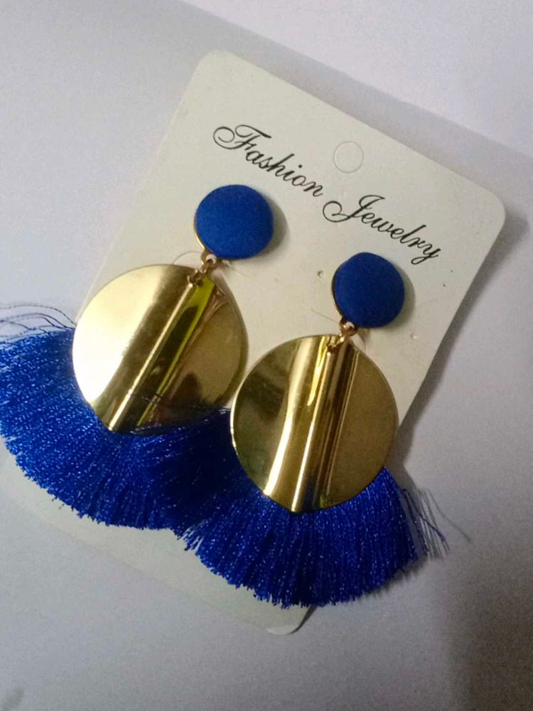 Tassel Drop Earrings .Elegant Earring