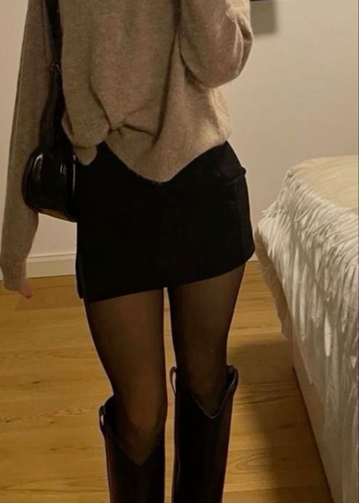 Black Mini Skirt
