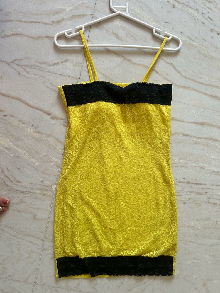 Beautiful Soft Lace Bodycone Dress