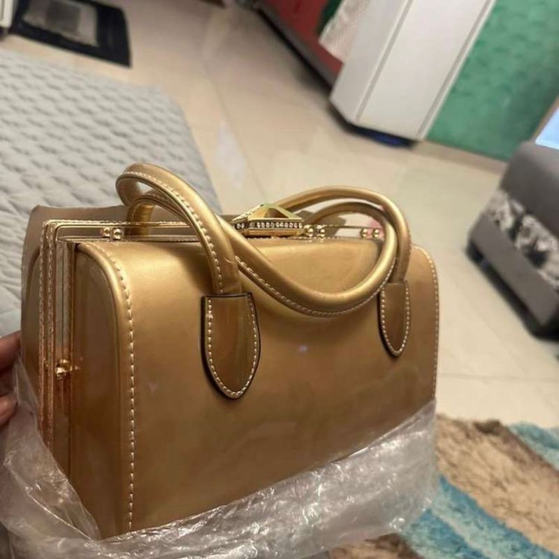 Imported Gold Bag for Tejasvi