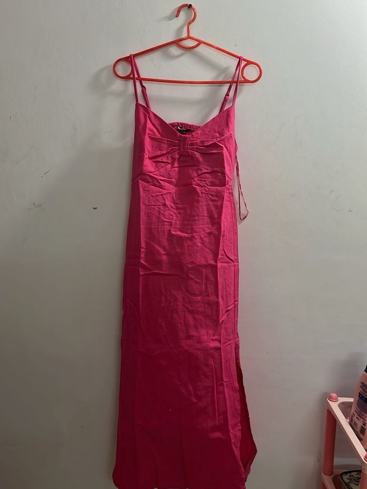 Hot Pink Maxi Dress