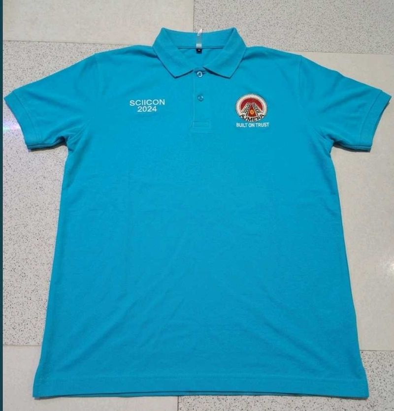 Blue SCIICON 2024 Polo Shirt....L size