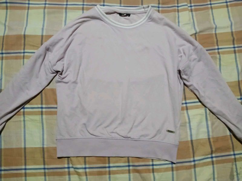 Lavendersolid sweatshirt
