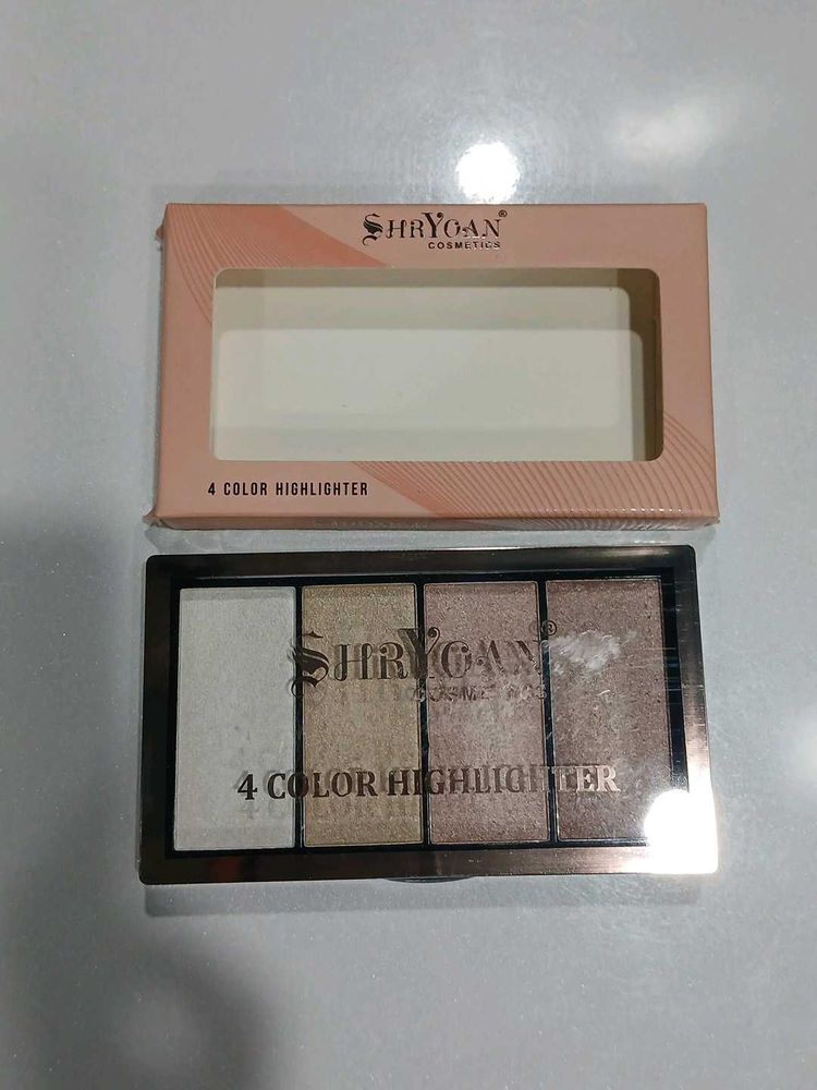 SHRYOAN 4 Color Highlighter Palette
