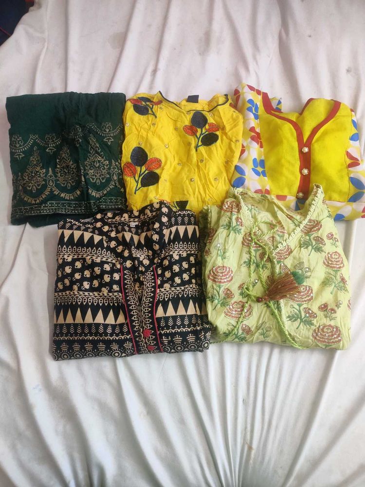 5 Kurtas Combo