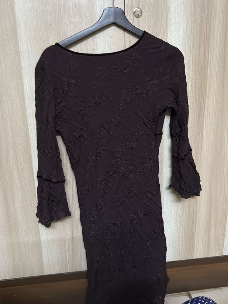 Elegant Brown Dress prefect for this season