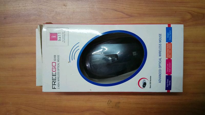 iBall Wireless Mouse + Wifi Dongle Free