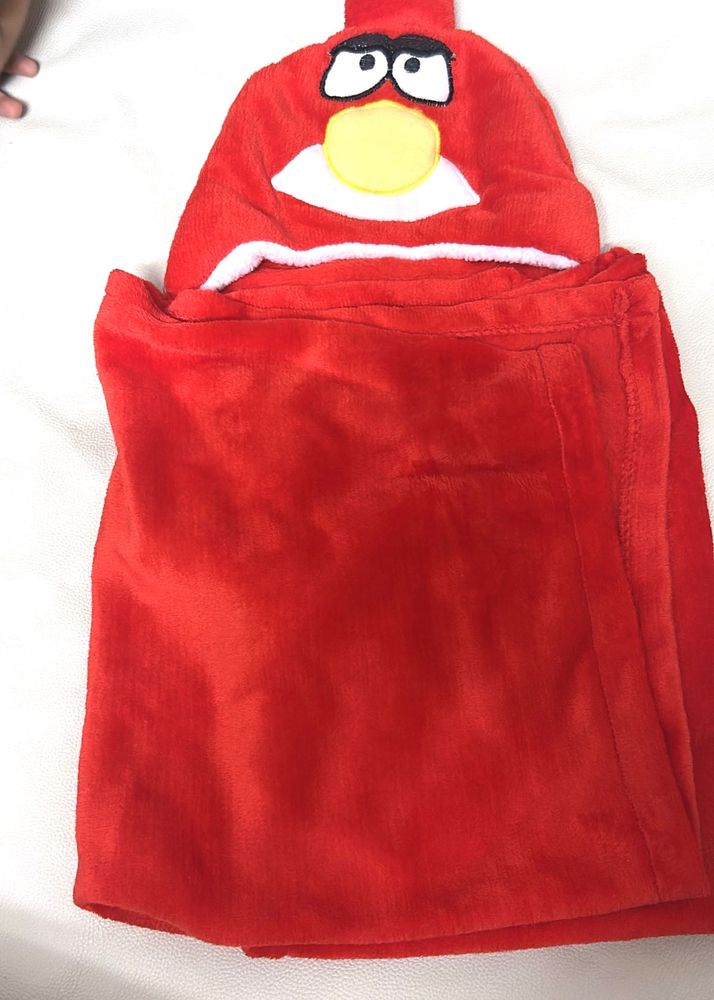 Angry Birds Hooded Blanket