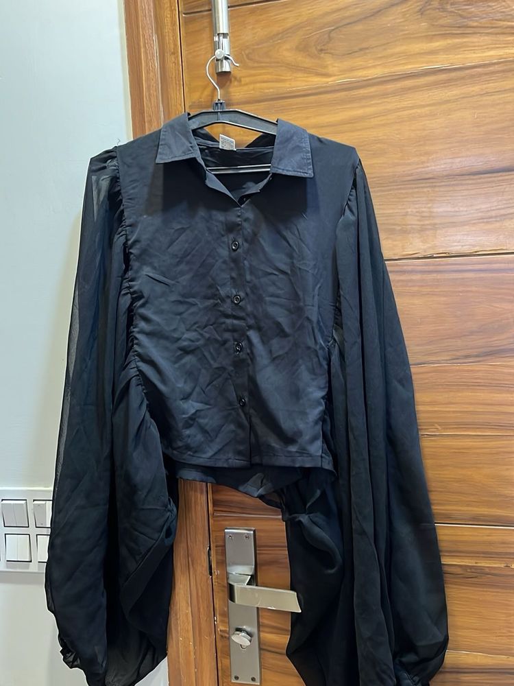 stylish long sleeves brand top