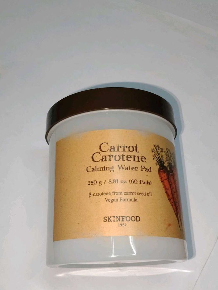 SKINFOOD Carrot Carotene Calming Water Pad