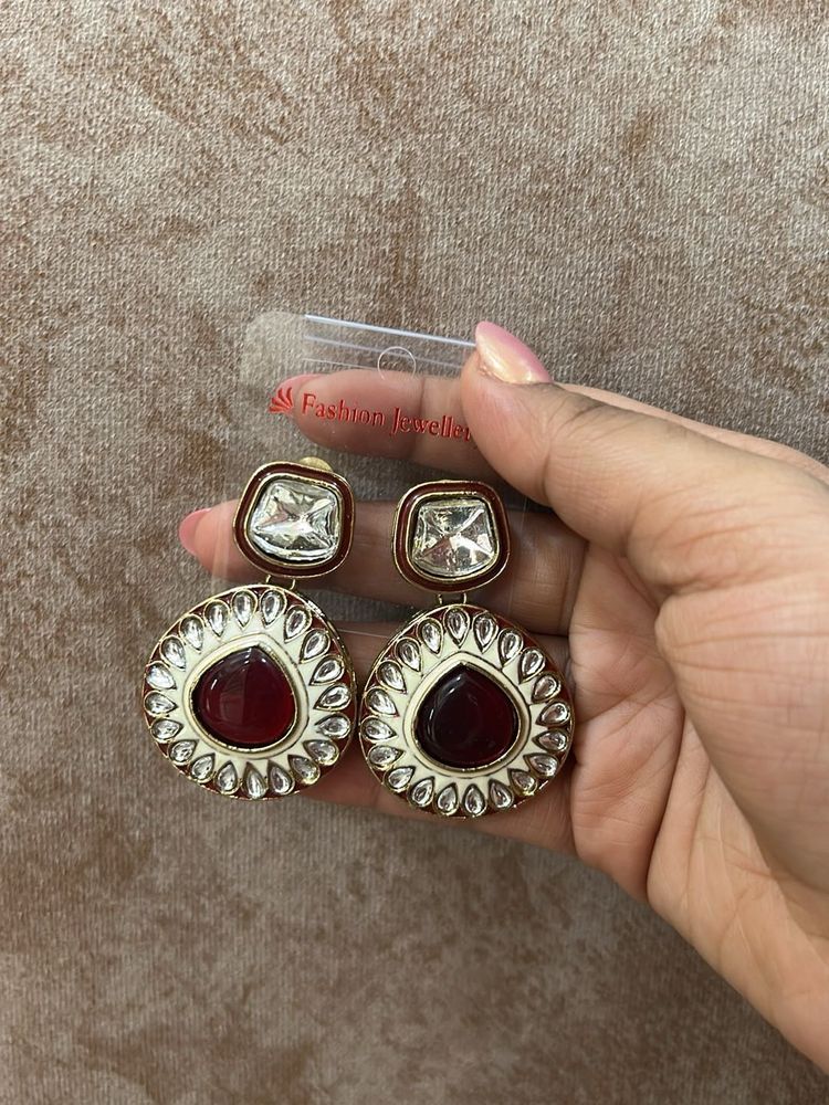 Elegant Ethnic Drop Earrings