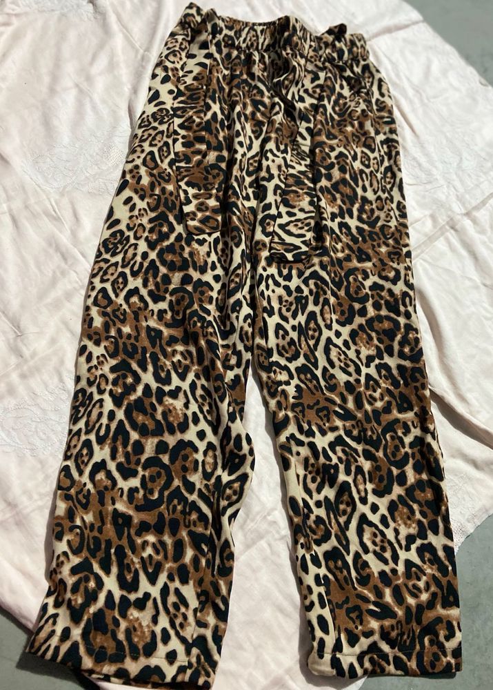 Animal Print Pants