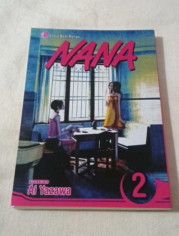 Nana Manga Volumes 2, 3 and 4