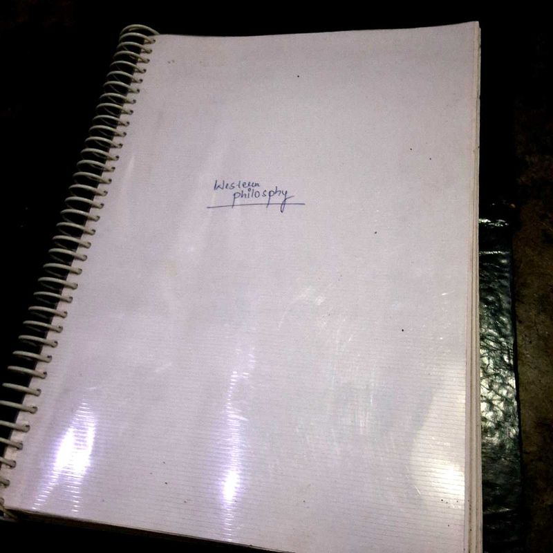 Western Philosophy Notebook