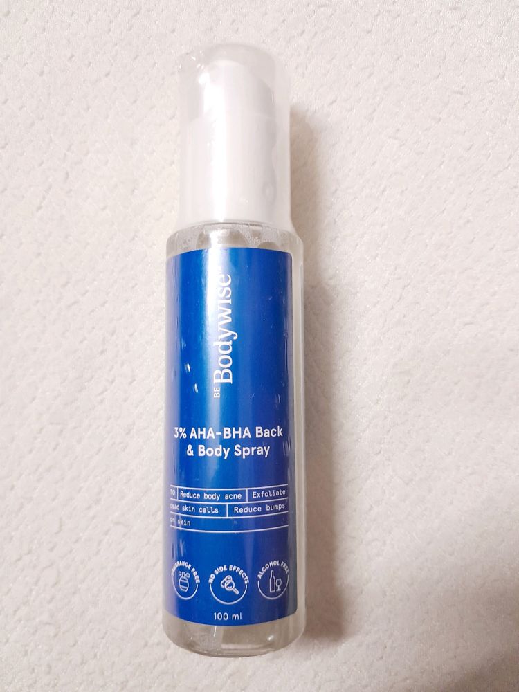 Be Bodywise 3% AHA-BHA Back &amp; Body Spray