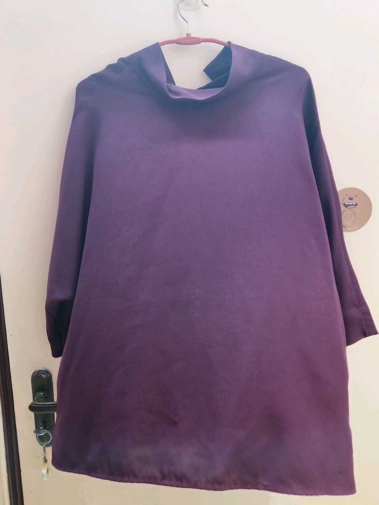 Elegant Purple Kurta