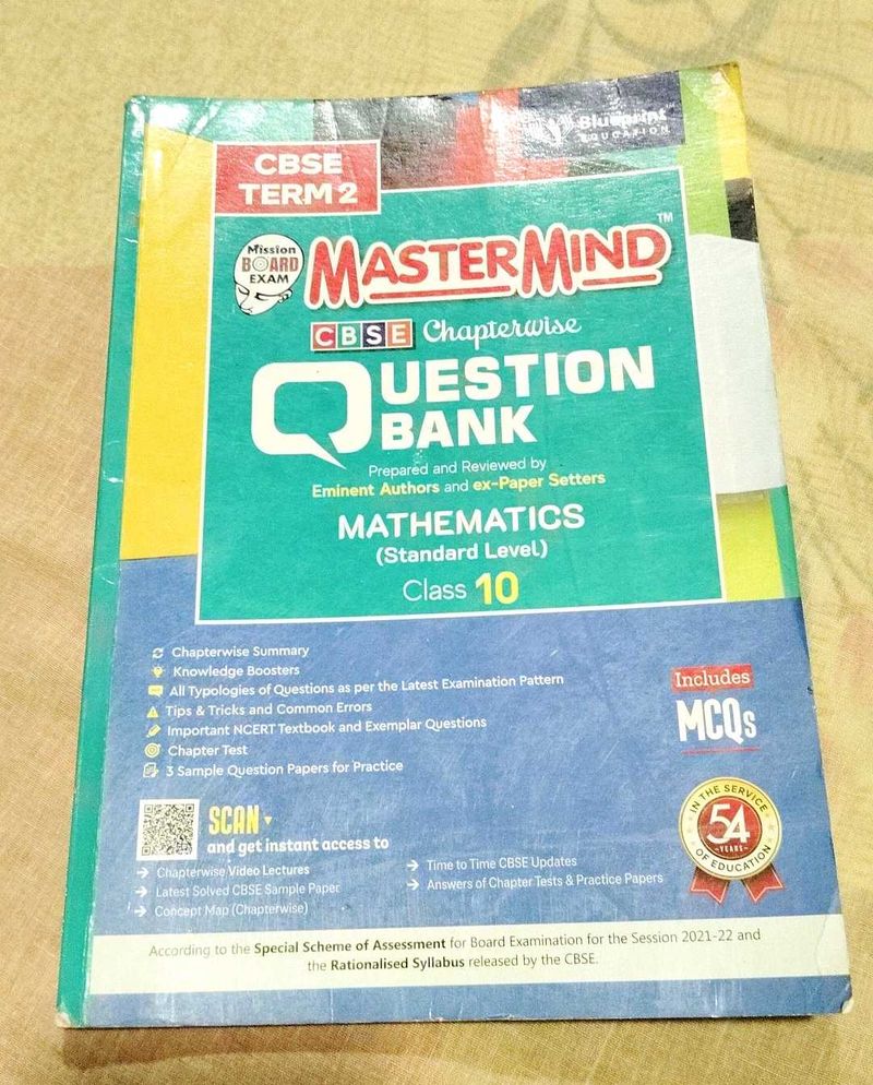 🌟Mastermind Mathematics Question Bank Class- 10