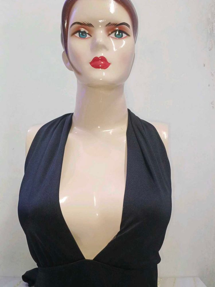 (200)Black One Piece Swimsuit