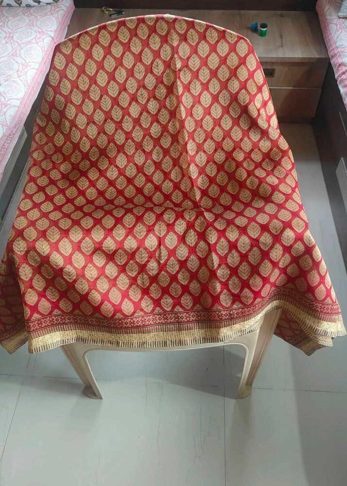 Red &amp; Gold saree