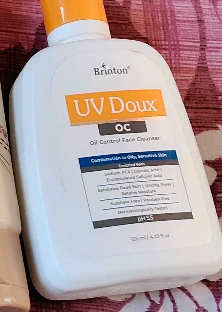 Brinton UV Doux Face Cleanser new nd unused