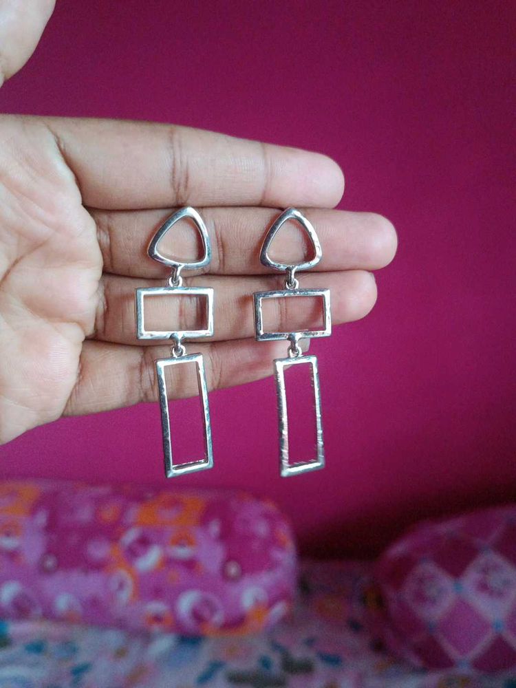 Geometric Dangle Earrings