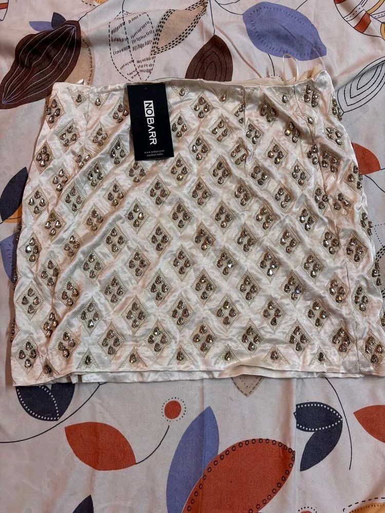 Rhinestone Nobarr original new Skirt with tag