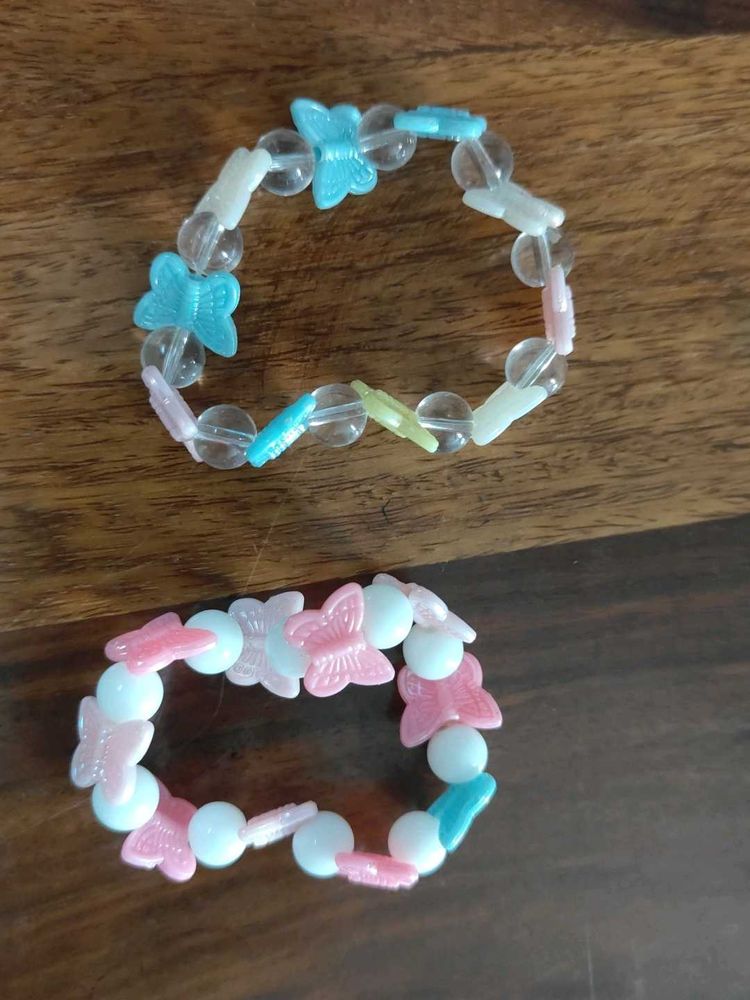 Cute Butterfly Bracelets (Set of 2)