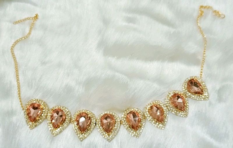 Big Rhinestone Necklace