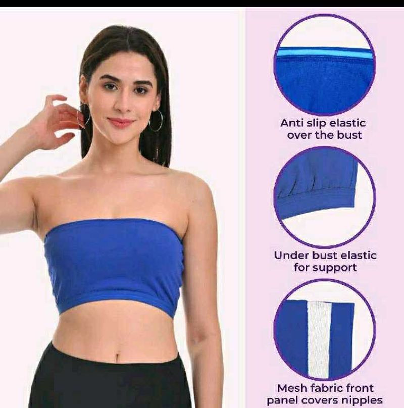 🆕 Brand New Blue Bandeau Bra