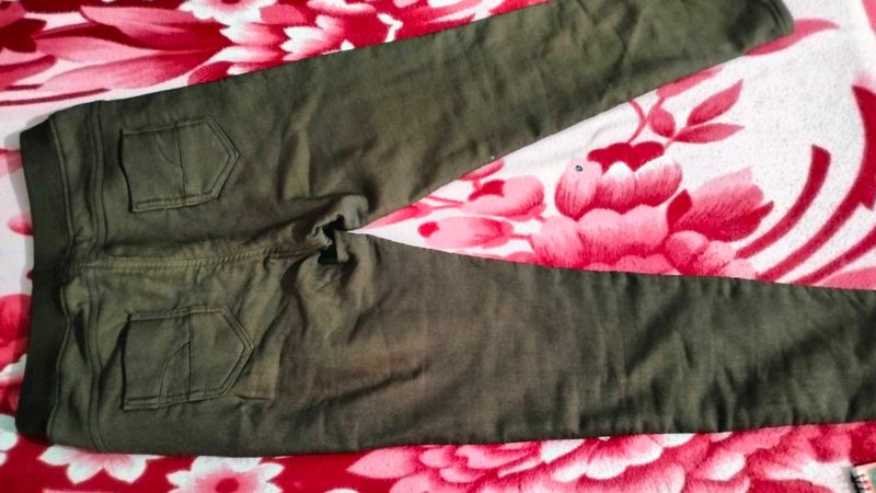 Brown Casual Pants