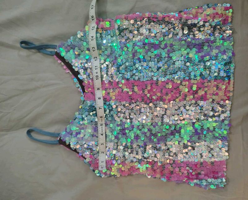 Sparkly Sequin Camisole Top