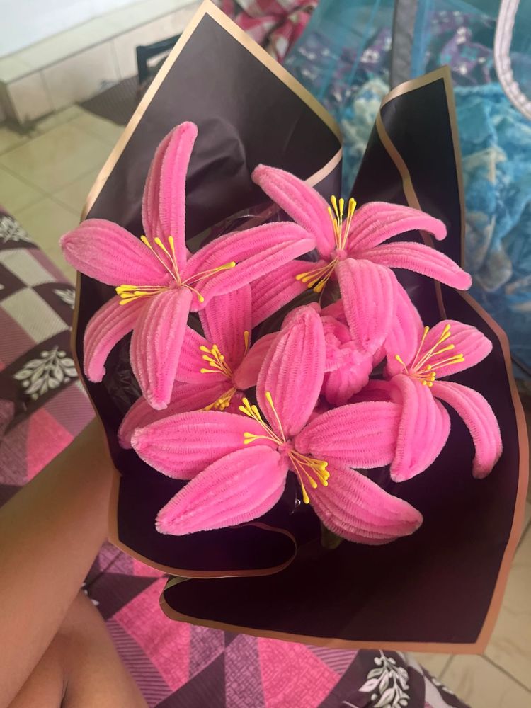 pipe cleaners flowers handmade