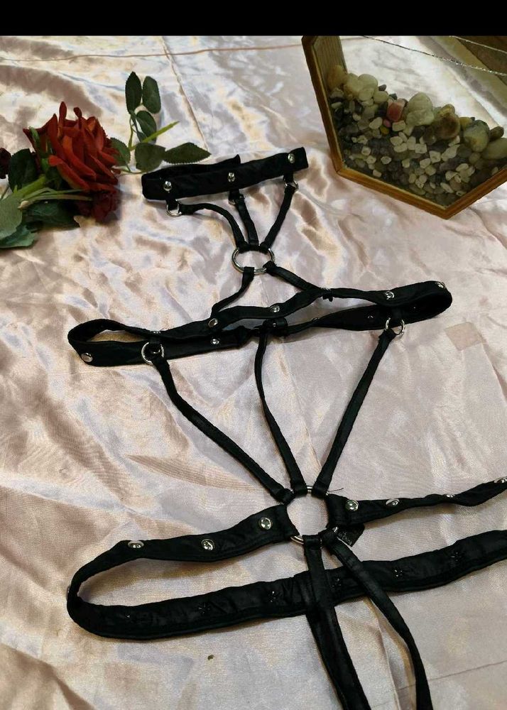 Black Strappy Body Harness