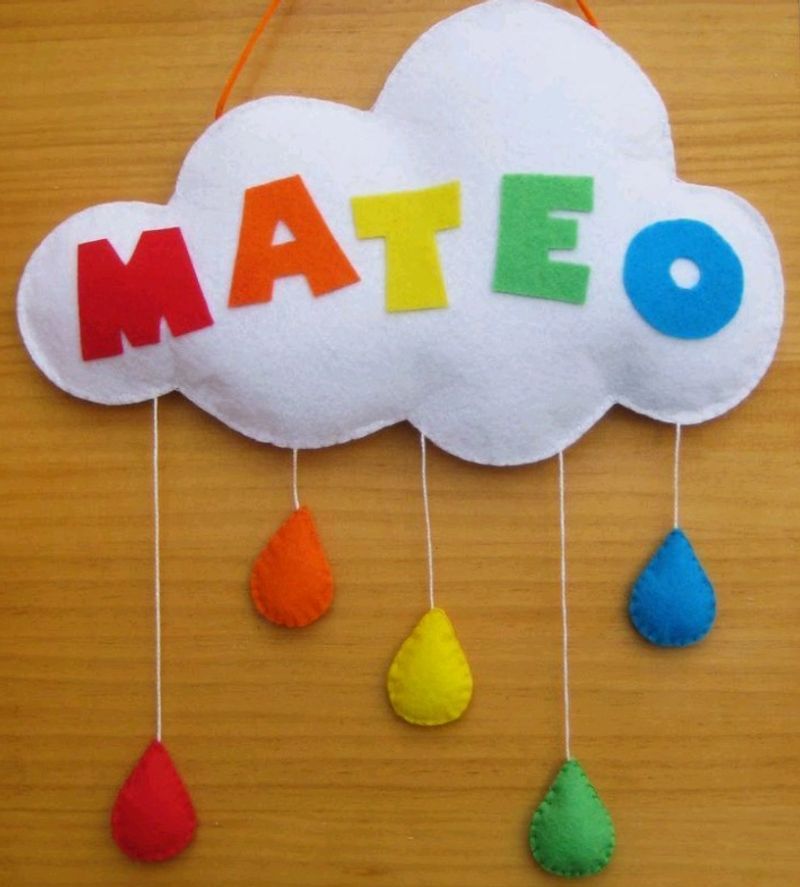 Baby Name Banner And Gift Bunting