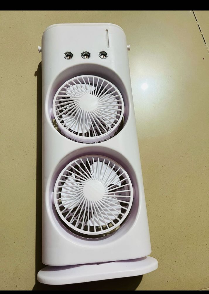 Portable Dual Fan Light