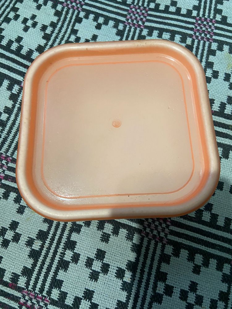 Floral Print Plastic Box/container