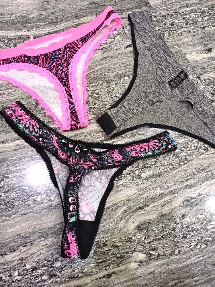 Victoria's Secret Pink Thong Panties Set