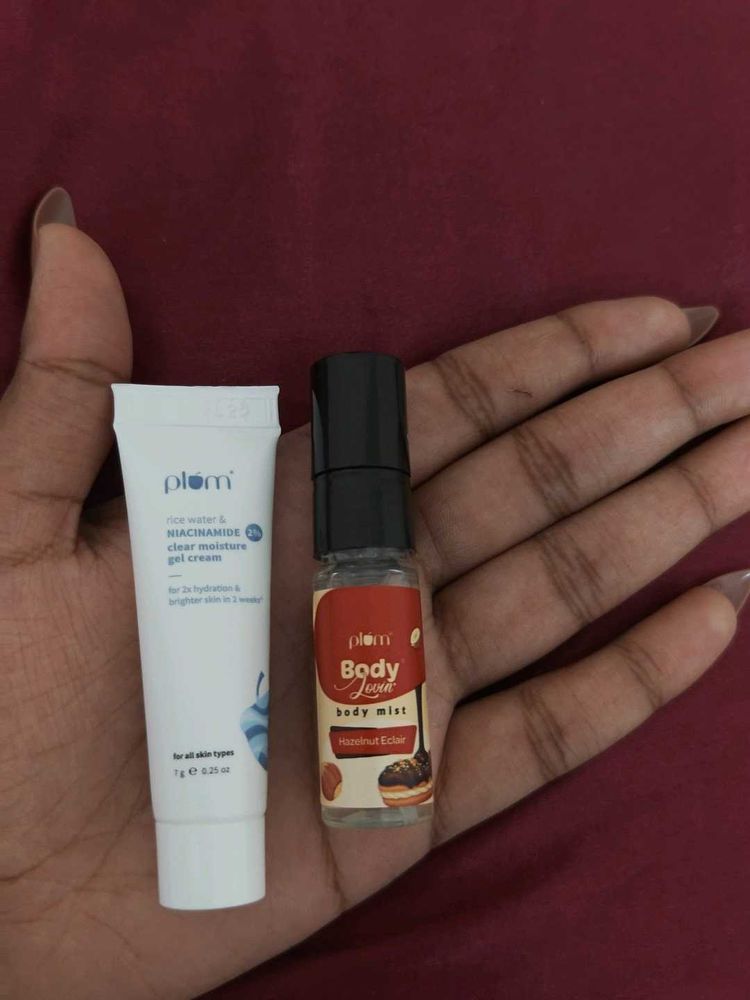 Plum Skincare Duo - Gel Cream &amp; Body Mist
