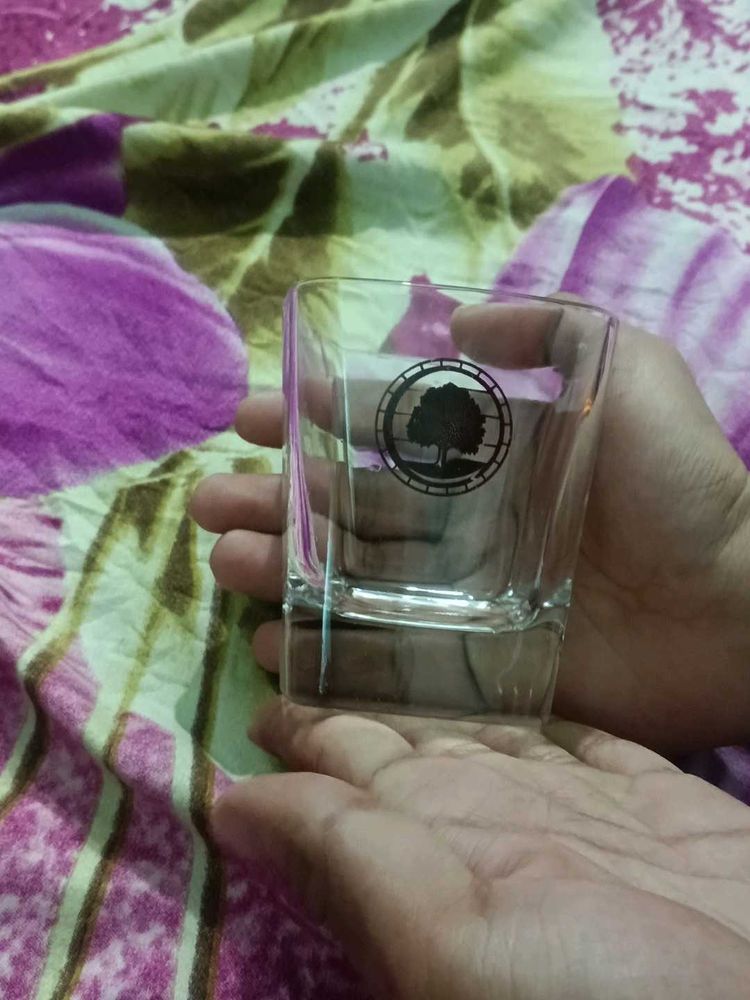 Unique Tree Emblem Shot Glass