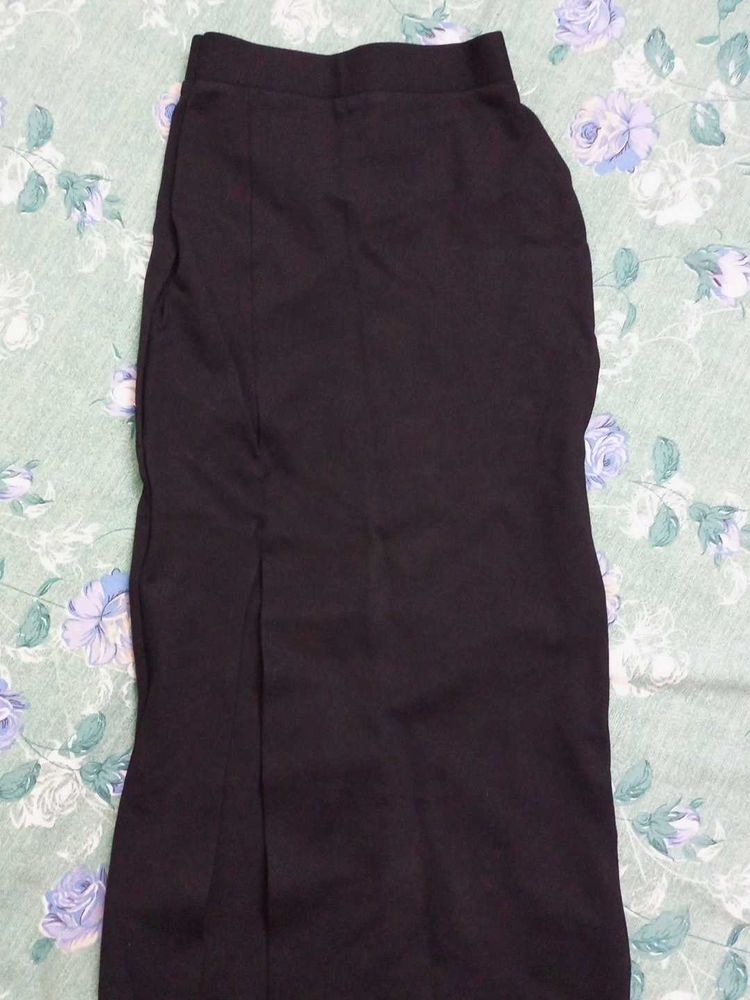 Classic Black Pencil Skirt
