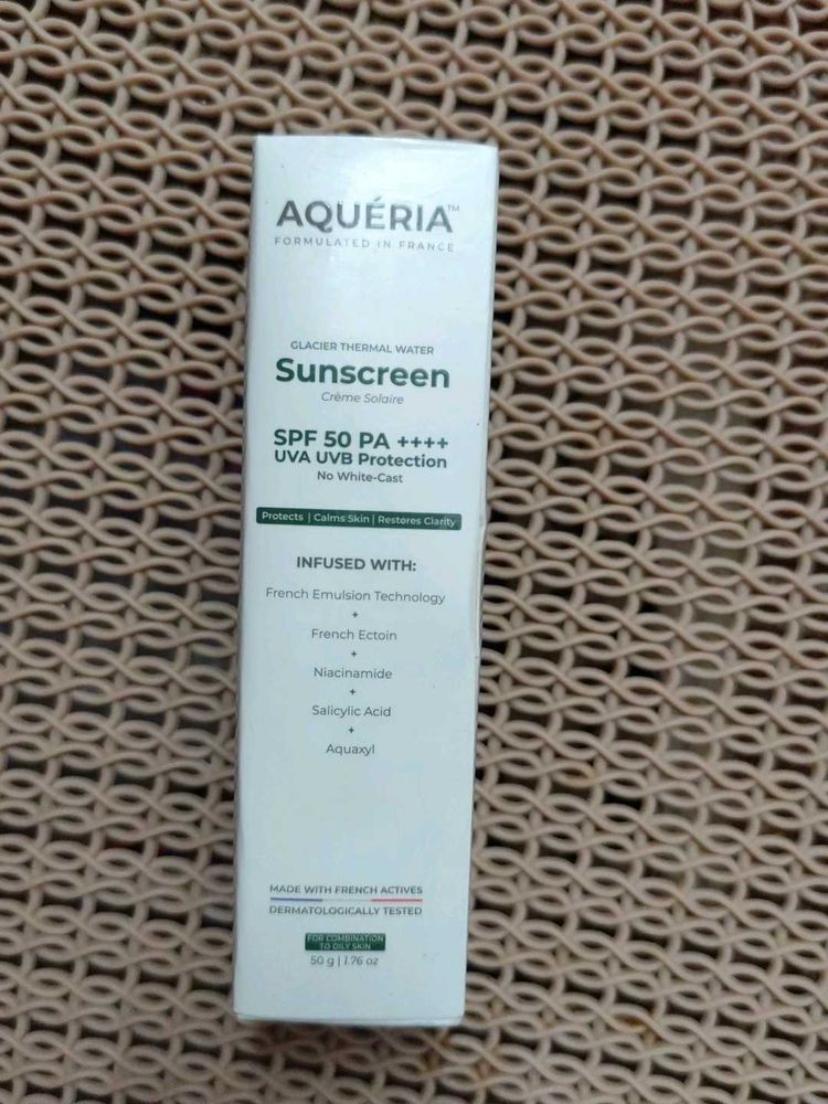 Aqueria Sunscreen SPF 50 PA ++++