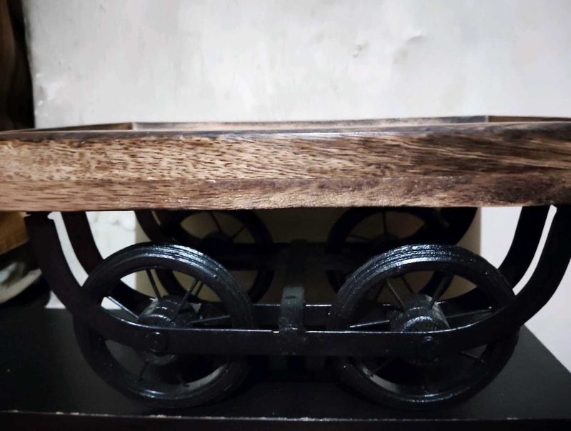 Industrial Style Rolling Cart