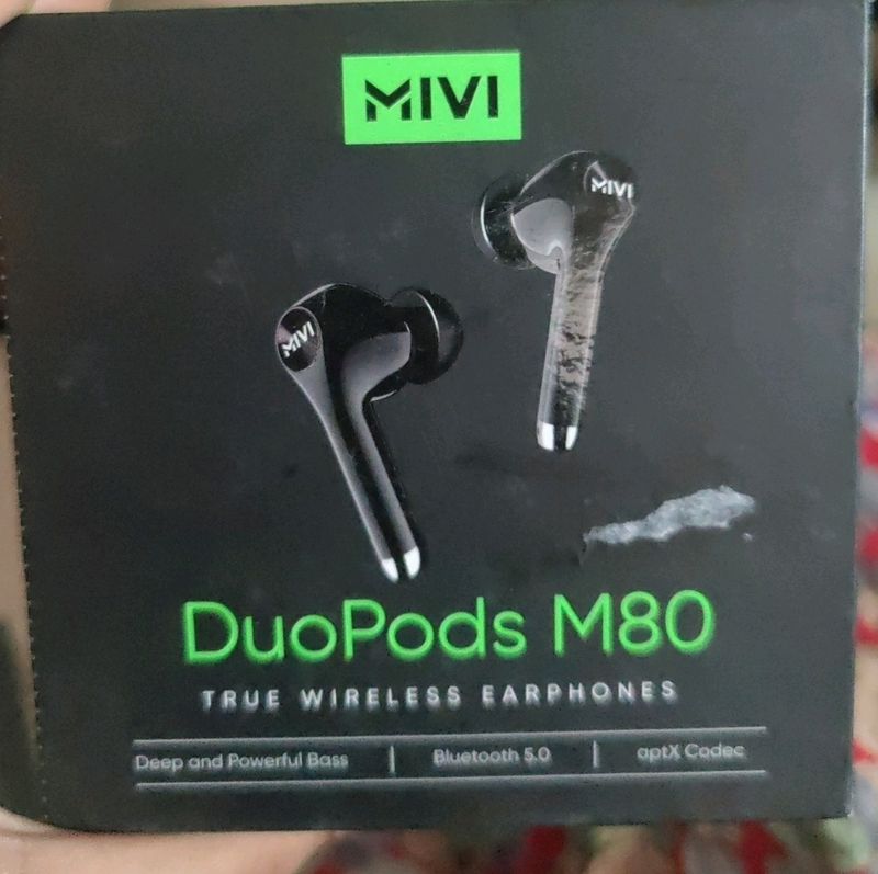 MiVi DUOPODS M80. True Wireless Earphones.