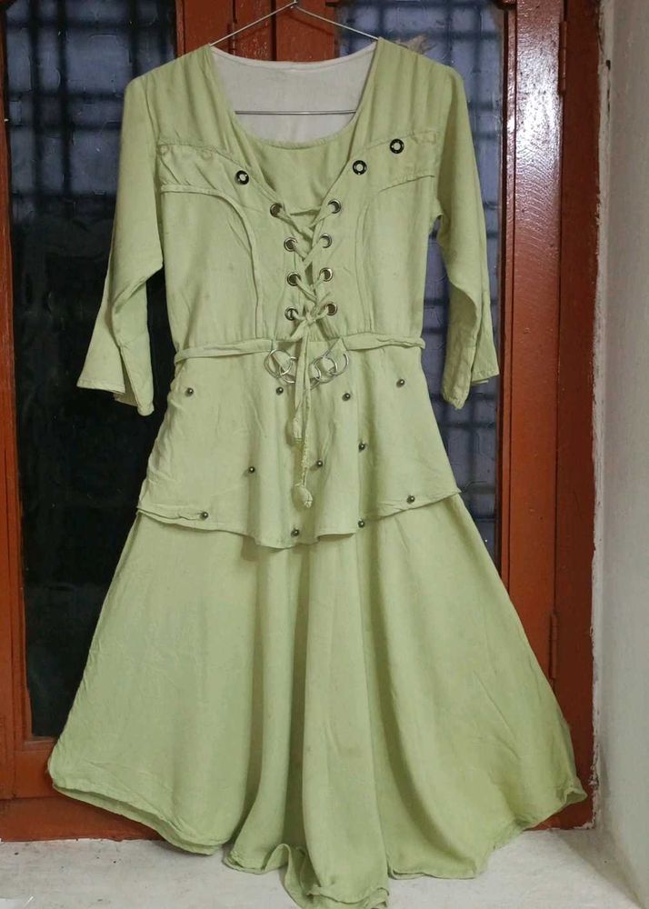 Stylish Green Dress