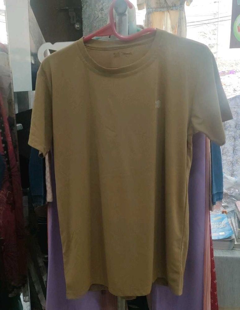 Casual Brown T-Shirt