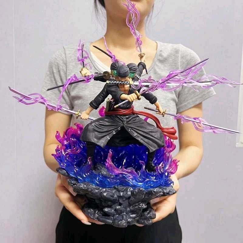 Zoro Nine Sword Style anime action figure