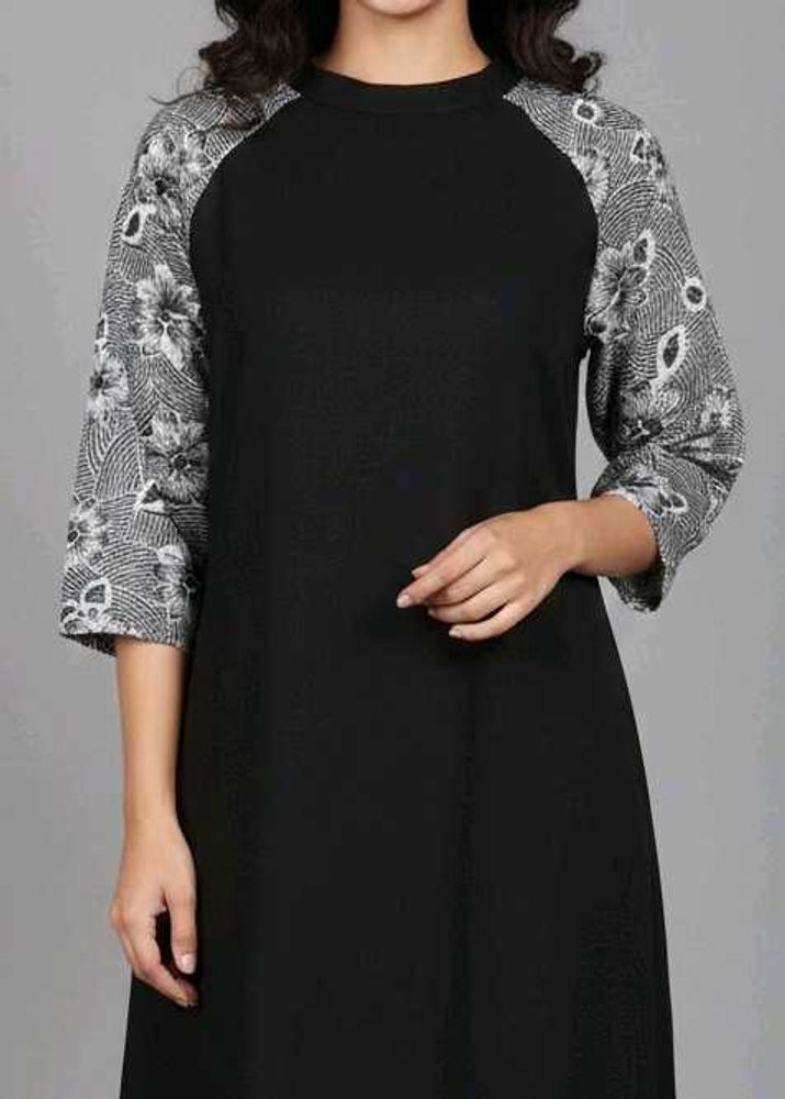 Chic Black Midi Dress