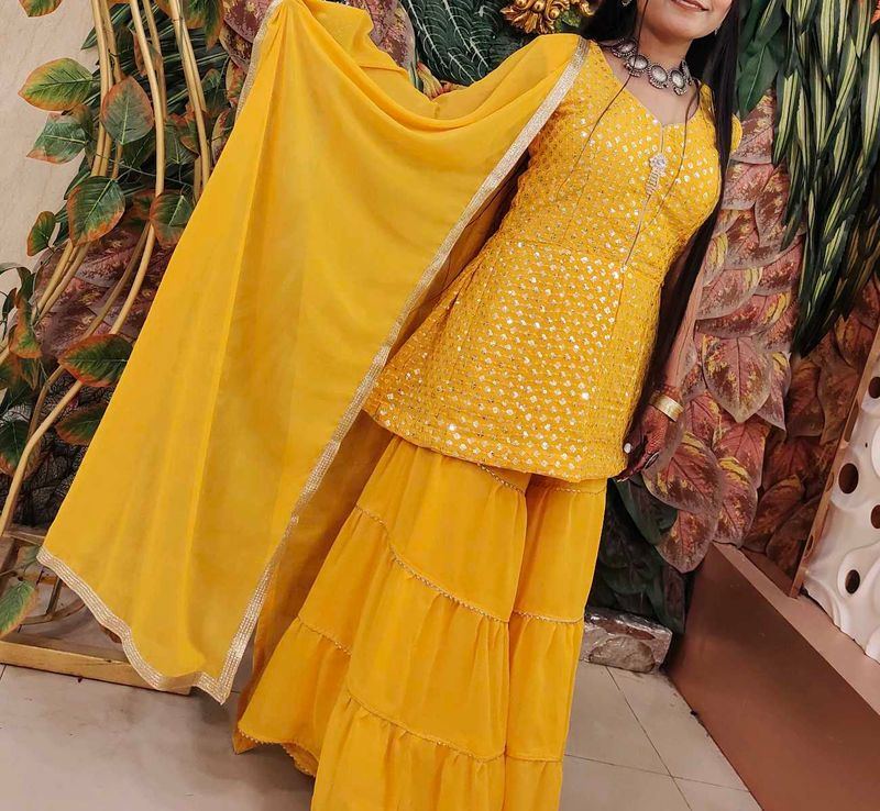 Haldi Dress